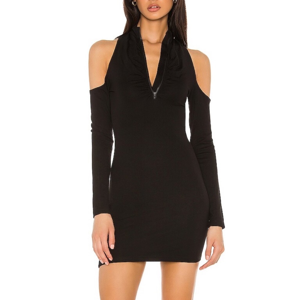 H:ours Black Willow Dress